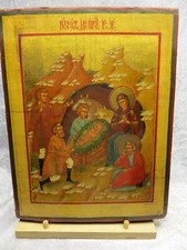 Russische Ikone, 19 Jh.. (VV85)