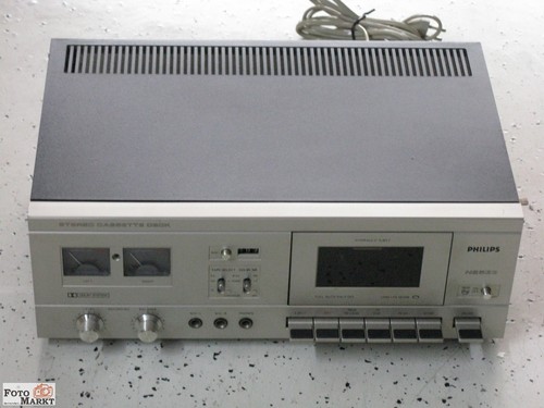 Stereo cassette deck - cassette-deck, philips