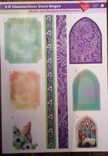 1 Bogen 3-D GLAMOUR GLOSS STANZ - BOGEN +++ Motive & Bordüren +++ Jittenmeier 2 