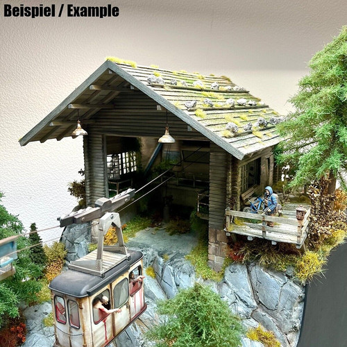 Blockhaus als bergstation - als,