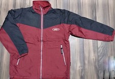 Übergangsjacke/Wendejacke - 2 in 1 - Nicos - Gr. 140 - weinrot/schwarz