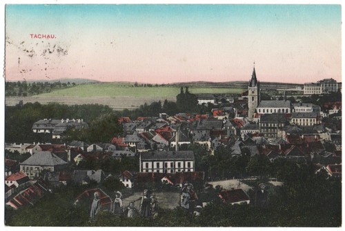 Alte tachau panorama - ak,