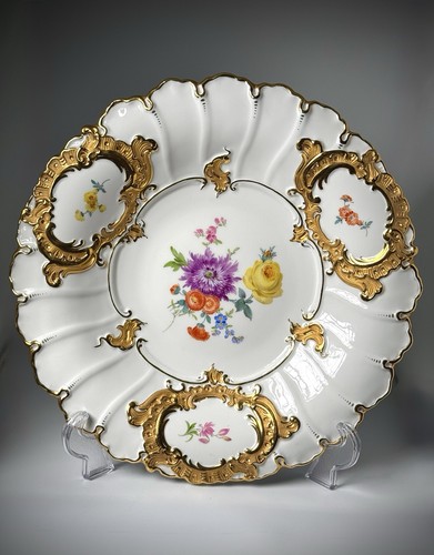 Meissen form prunkteller - meissen, •