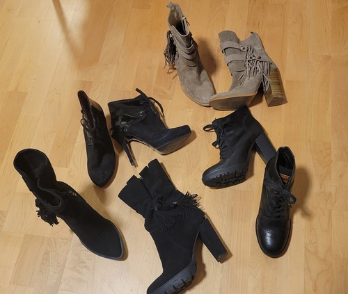 Paar stiefel echtleder - stiefel,,