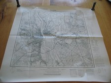 altes Messtischblatt Nr 3653