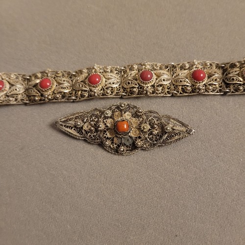Antikes filigran armband und - filigran-,