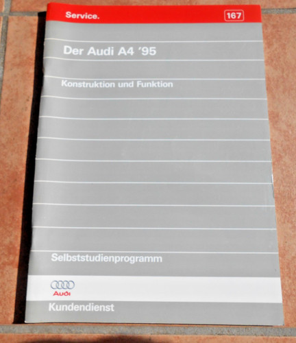 Selbststudienprogramm audi - selbststudienprogramm, a4
