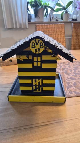 Vogelhaus holz bvb borussia - holz,