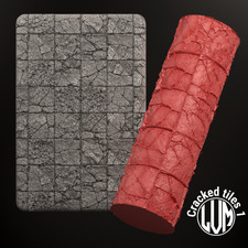 Strukturwalze walze Rissige