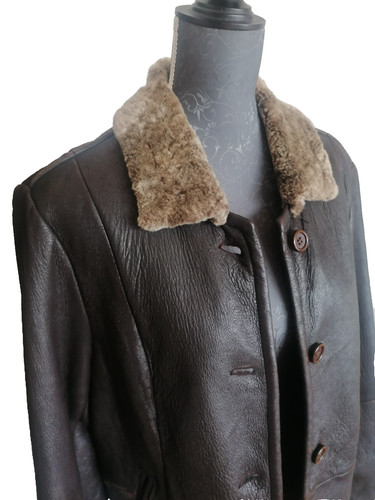 Jacke l damen lammfell - jacke, gr.
