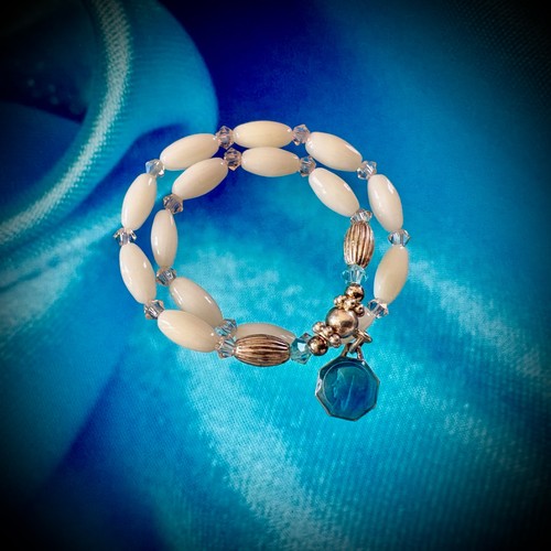 Armband weiße koralle mit - koralle,