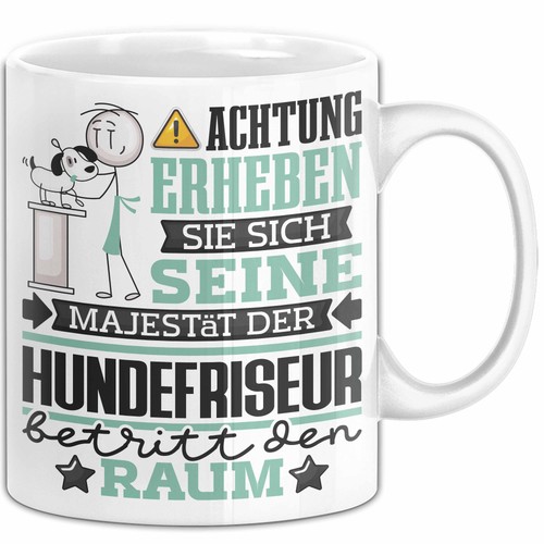 Hundefriseur geschenk tasse - hundefriseur,