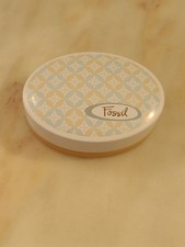 Fossil Dose - Blechdose - Schmuck - oval