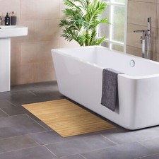 Badteppich aus Bambus LINES