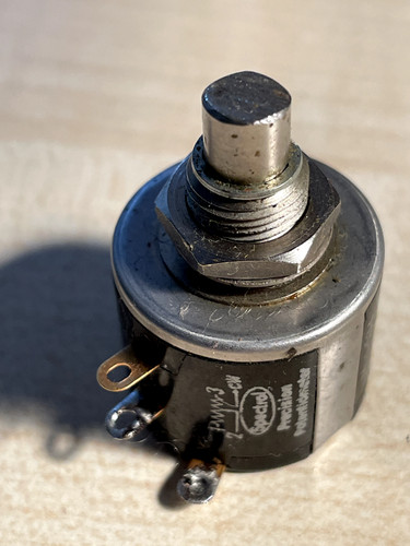 Potentiometer gang k ohm - 2,
