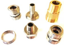 Adapter 1/4 5/8 3/4 Zoll IG AG Zapfanlage Fitting Verschraubung Druckminderer