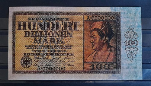 100 bllionen mark - 100,