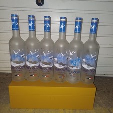 6 x Grey Goose Leerflaschen