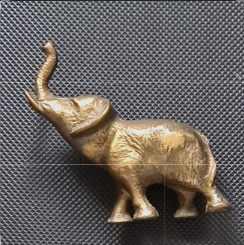 Messing elefant - messing,
