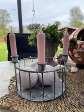 Korb Kerzenhalter Garten