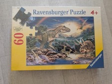 Neu Ravensburger Puzzle 60 Teile Dinosaurier Dinosaur Times