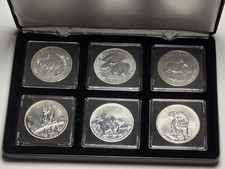 Royal Canadian Mint Wildlife Serie 6 x 1oz .9999 Silber Boxed Set 2011-2013