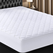 Quilted Fitted Mattress Pad