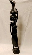 Skulptur afrikanische Frau