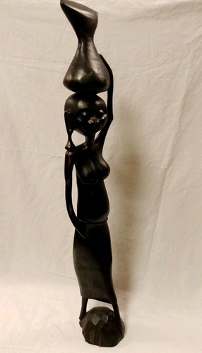 Skulptur afrikanische frau - skulptur,