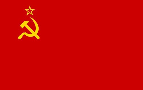 Flagge fahne udssr - flagge, sowjetunion
