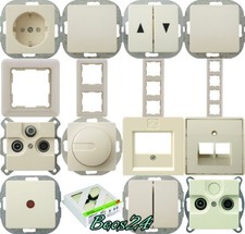 Düwi Rev Everluxe cremeweiß Schalter Steckdosen Programm - Frei wählbar !!!