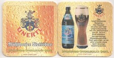 Unertl Bier, Mühldorf - alter Bierdeckel "Mühldorfer Weissbier"
