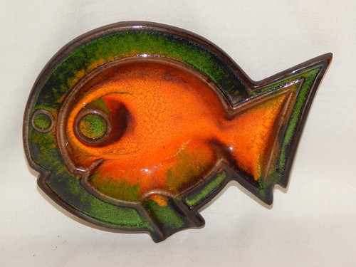 Keramik fisch abstrakt - keramik,