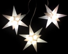 3er led außen stern - 3er, weiß