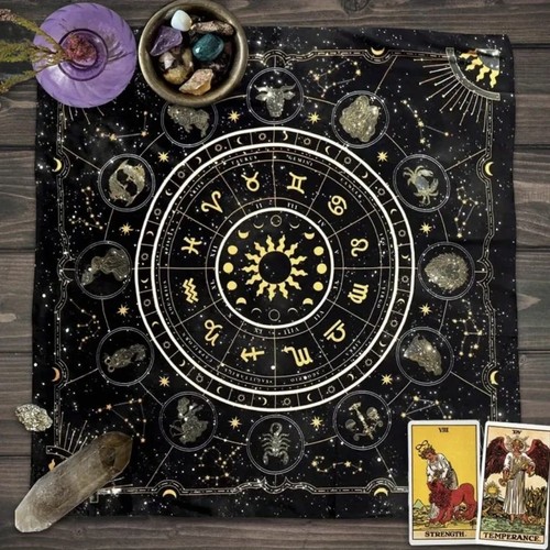 Tarot tischtuch stern - |,