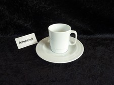 Rosenthal " IL  FARO  WEISS " Kaffeetasse mit Untertasse