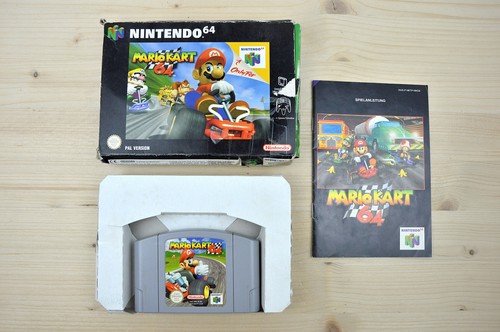 N64 mario kart - n64, (ovp