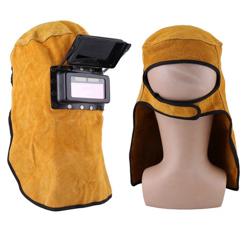 Schweißhelm maske leder - schweißhelm-maske,