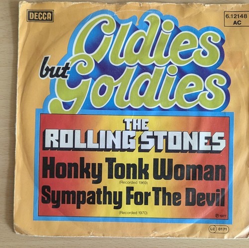 Vinyl the rolling - 7", stones