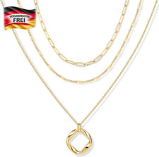 Damen halskette 3er - halskette,
