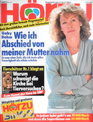 Hörzu 1991 2 8 - -, a