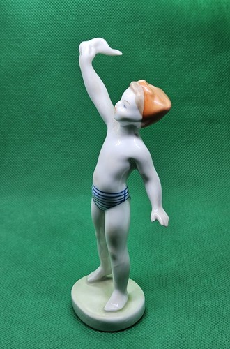 Porzellanfigur aquincum - porzellanfigur,