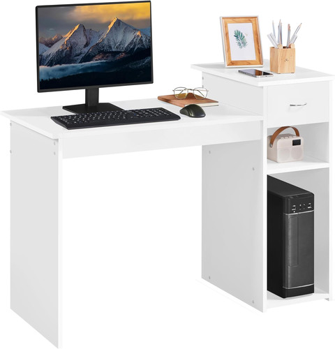 Kleiner weißer computertisch - kleiner,