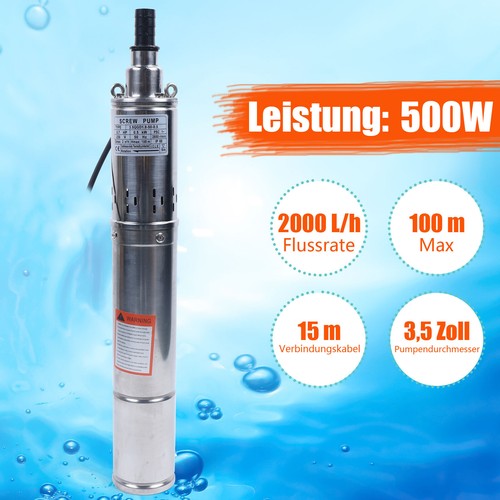 Tiefbrunnenpumpe 2000l/h