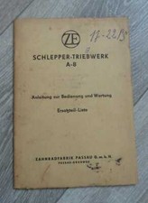 ZF Tractor Gearbox A8 manual