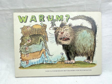 DDR Kinderbuch/ Pappbilderbuch  " WARUM " 1989 - EVP : 3,20 M / wie Neu / TH