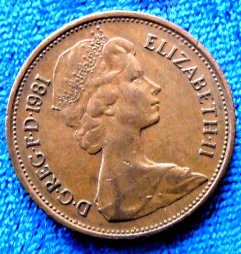 Münze new pence - 2,