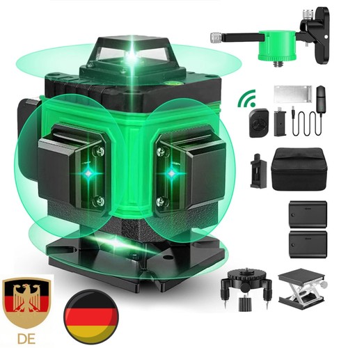 360 kreuzlinienlaser grün - 360°,