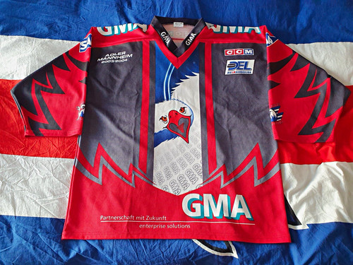 Ccm del adler mannheim trikot - del,
