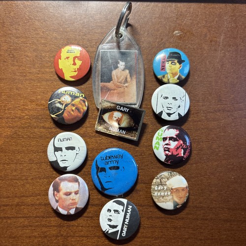 11x gary numan pin - 11x,